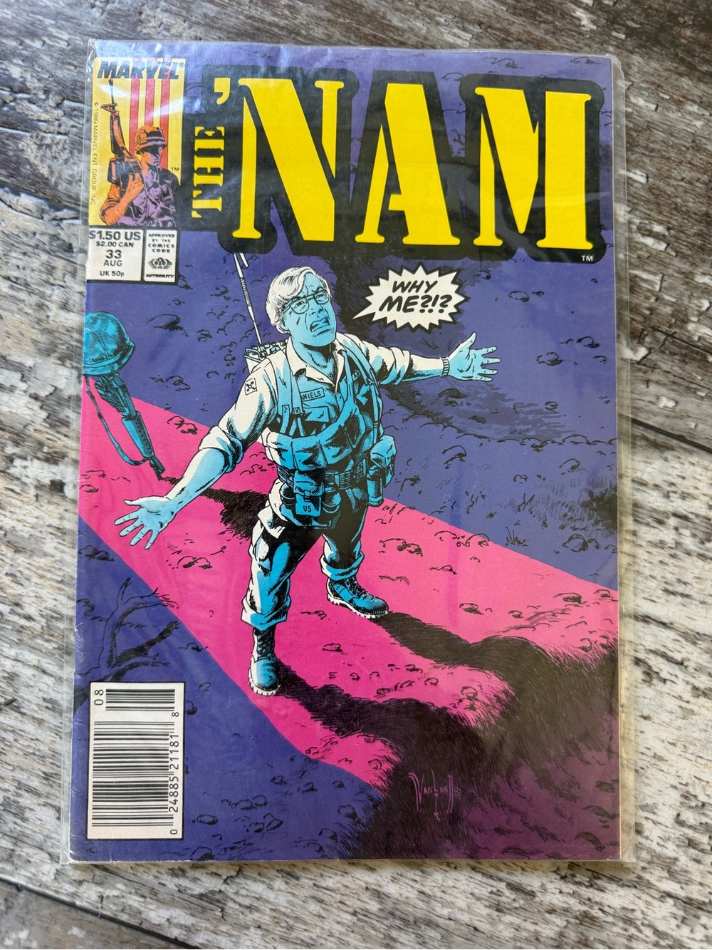 2 for $10 sale: The 'Nam Marvel Comics #33 August 1989
